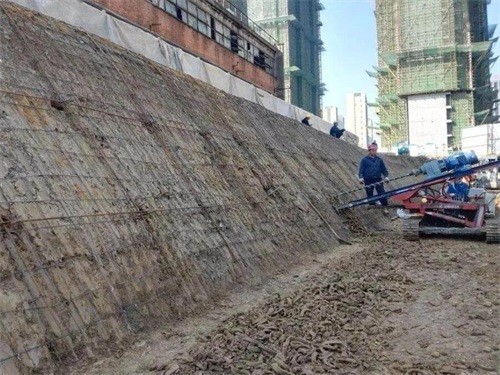 舒兰建筑边坡支护